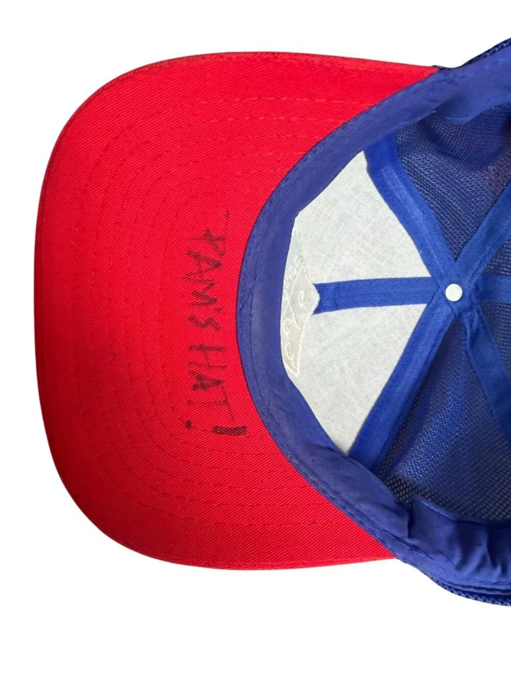 Dominos Pizza Vintage Blue & Red Mesh Snapback Hat